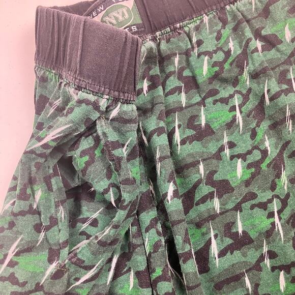 NFL NEW YORK JETS Lighting Print VTG 90s Parachute Pants Size XL Green - Picture 5 of 12
